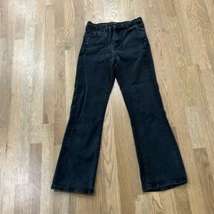 Vervet By Flying Monkey Women's Black Denim Casual Flare Jeans